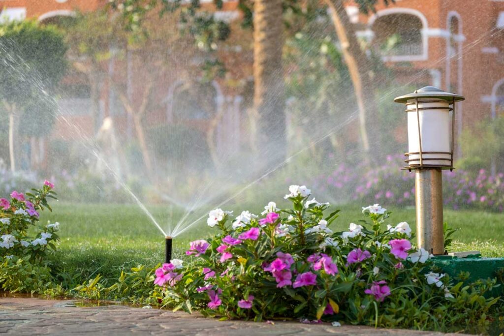 Smart irrigation system for efficient landscaping maintenance in Florida