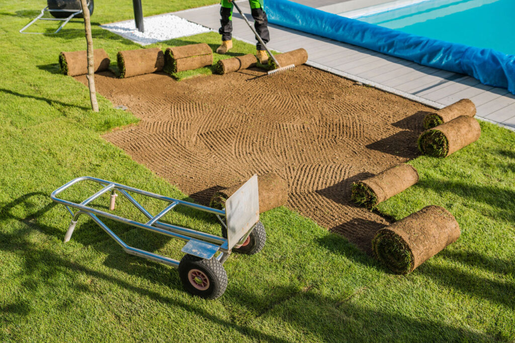 sod installation landscaping services in Port Charlotte FL