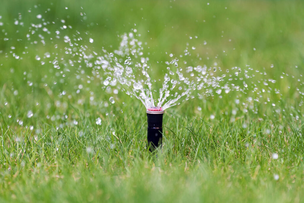 irrigation system benefits for even lawn coverage