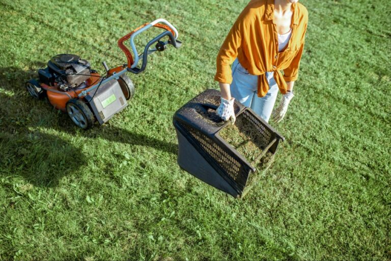lawn aeration North Port FL | Professional lawn aeration service being performed on a residential lawn in North Port FL